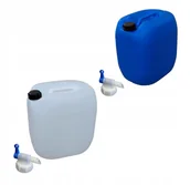 Kanistry - Kanister 30L z kranikiem na wodę bańka pojemnik - miniaturka - grafika 1