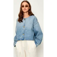 Kurtki damskie - Tommy Hilfiger Kurtka jeansowa DNM LEX Regular Fit - miniaturka - grafika 1