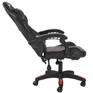 Fotel gamingowy Artnico Geso 1.0 czarno-czerwony - Fotele gamingowe - miniaturka - grafika 8