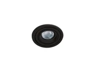 Lampy sufitowe - Azzardo Oczko stropowe Caro AZ2431 ruchoma oprawa w kolorze czarnym AZ2431 - miniaturka - grafika 1