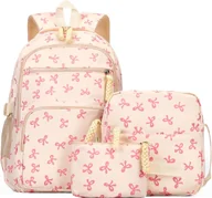 Torebki damskie - Tornister Plecak Torba Na Ramię Mały Portfel Zestaw 3 Częściowy Szkolny - miniaturka - grafika 1