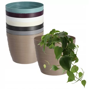 Doniczka Osłonka Donica Na Kwiaty 11Cm Kolory - Donice - miniaturka - grafika 1