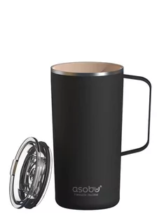 Kubek termiczny ceramiczny Asobu Tower 0,59 l - black - Kubki termiczne - miniaturka - grafika 3