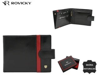 Skórzany Portfel Męski Z Systemem Rfid - Portfele - miniaturka - grafika 1
