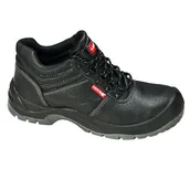 Obuwie robocze - Trzewiki obuwie bezpieczne LAHTI PRO LPTOMG skórzane czarne 42 - miniaturka - grafika 1