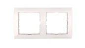 Klawisze i ramki - LEDart podwójna kremowa 5310128982 B.Kwadrat Berker - miniaturka - grafika 1