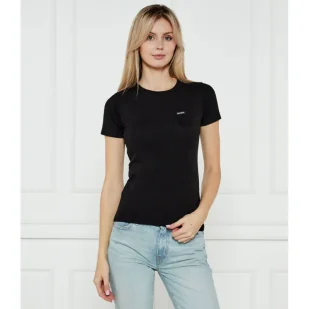 Guess Jeans T-shirt Regular Fit - Koszulki i topy damskie - miniaturka - grafika 1