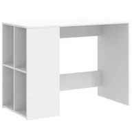 Biurka - vidaXL Biurko, białe, 102x50x75 cm, materiał drewnopochodny - miniaturka - grafika 1