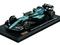 Samochody i pojazdy dla dzieci - BBURAGO 2023 ASTON MARTIN AMR23 #14 FERNANDO ALONSO 38091 1:43 + GABLOTKA - miniaturka - grafika 1