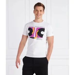 Replay T-shirt Slim Fit - Koszulki męskie - miniaturka - grafika 1