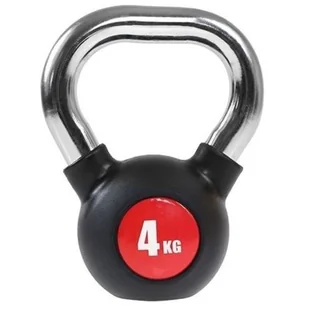 HMS Kettlebell KGC-4 z chromowaną rączką 4 kg KGC-4 - Kettlebell - miniaturka - grafika 1