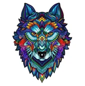 Puzzle - Majestatyczny wilk puzzle 700 el. Unidragon - miniaturka - grafika 1