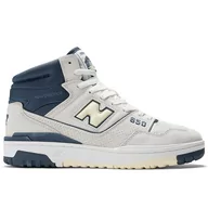 Buty sportowe męskie - Buty New Balance BB650RVN - biało-granatowe - miniaturka - grafika 1