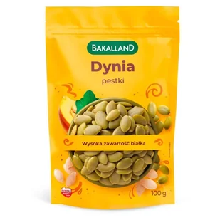 Bakalland Dynia pestki 100 g - Bakalie - miniaturka - grafika 1