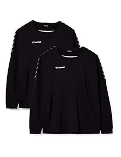 Hummel hmlAUTHENTIC TRAINING SWEAT bluza męska, czarno-biała 205373-2114-S - Bluzy męskie - miniaturka - grafika 1