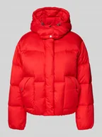 Kurtki damskie - Kurtka pikowana o kroju regular fit z kapturem z podszewką model ‘Western’ - miniaturka - grafika 1