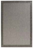 Dywany - HANSE Home Wzór dywanu tkanina płaska Simple z bordiurą Szary 102721 - miniaturka - grafika 1