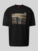 Koszulki męskie - T-shirt z nadrukiem z motywem model ‘Daveley’ - miniaturka - grafika 1