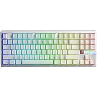 Klawiatury - AULA F87PRO V2 White Contour Engravered RGB - miniaturka - grafika 1