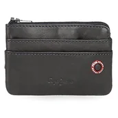 Portfele - Pepe Jeans Badge Portfel z Kartką, Jedyny w swoim rodzaju, Niebieski, única, Portfel z kartą - miniaturka - grafika 1