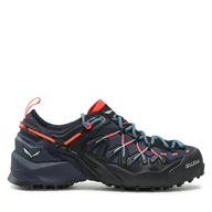 Buty trekkingowe damskie - Trekkingi Salewa Ws Wildfire Edge Gtx GORE-TEX 61376-3965 Granatowy - miniaturka - grafika 1