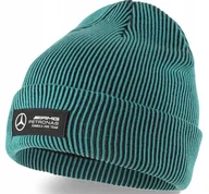 Czapki damskie - Czapka zimowa PUMA Mercedes MAPF1 Classic Cuff Beanie 023499-01 - miniaturka - grafika 1