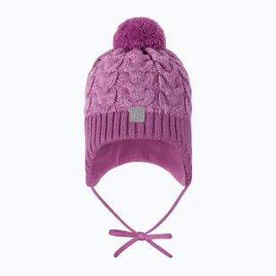 Czapka zimowa dziecięca Reima Paljakka red violet | WYSYŁKA W 24H | 30 DNI NA ZWROT - Czapki damskie - miniaturka - grafika 1