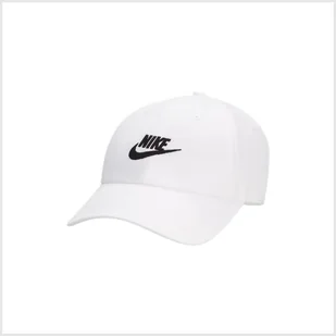 Czapka z daszkiem NIKE U NK CLUB CAP U CB FUT WSH L FB5368-100 – Biały - Czapki damskie - miniaturka - grafika 1