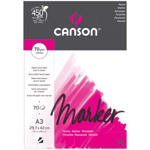 Canson . Blok Marker layout A3 70g 70ark (200297233) - Przybory szkolne Canson . Blok Marker layout A3 70g 70ark (200297233) - Przybory szkolne - miniaturka - grafika 1