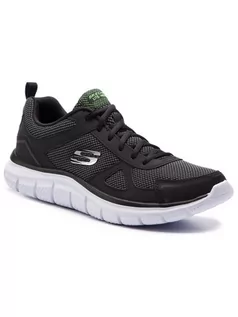 Buty sportowe męskie - Skechers 52630-BKW - grafika 1