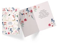 Kartki okolicznościowe i zaproszenia - Kukartka Karnet PR-242 Imieniny (kwiaty) - Kukartka - miniaturka - grafika 1
