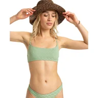 Stroje kąpielowe - Stanik bikini typu bralette dla Kobiety CURRENT COOLNESS Zielony - miniaturka - grafika 1