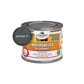 Farby i impregnaty do drewna - Lakierobejca do drewna Antracyt 0,375 l Colorit Drewno - miniaturka - grafika 1