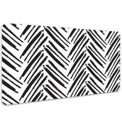 Podkładki na biurko - Mata z nadrukiem na biurko Wzór w jodełkę 100x50 cm, Dywanomat - miniaturka - grafika 1