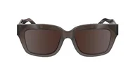 Okulary przeciwsłoneczne - Calvin Klein Damskie okulary przeciwsłoneczne CK23540S, szarobrązowe, jeden rozmiar, brązowy (taupe), Rozmiar uniwersalny - miniaturka - grafika 1