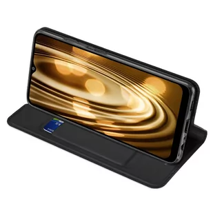 Dux Ducis Skin Pro kabura etui pokrowiec z klapką Samsung Galaxy A02s EU czarny - Etui i futerały do telefonów - miniaturka - grafika 4