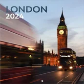 Kalendarze - Kalendarz Ścienny 2024 Londyn - miniaturka - grafika 1