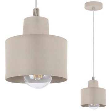 Lampa Wisząca Sufitowa Żyrandol Beżowy Kaszmirowy Japandi Do Kuchni Jadalni