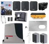 Zestawy do bram - Nice Zestaw ROBUS 500HS HI-SPEED ERA FLOR do bram przesuwnych do 500 kg + 3 Piloty + Lampa SŁUPKOWA - miniaturka - grafika 1