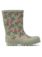 Buty dla dziewczynek - Viking Kalosze Jolly Print 1-60020-5409 Zielony - miniaturka - grafika 1