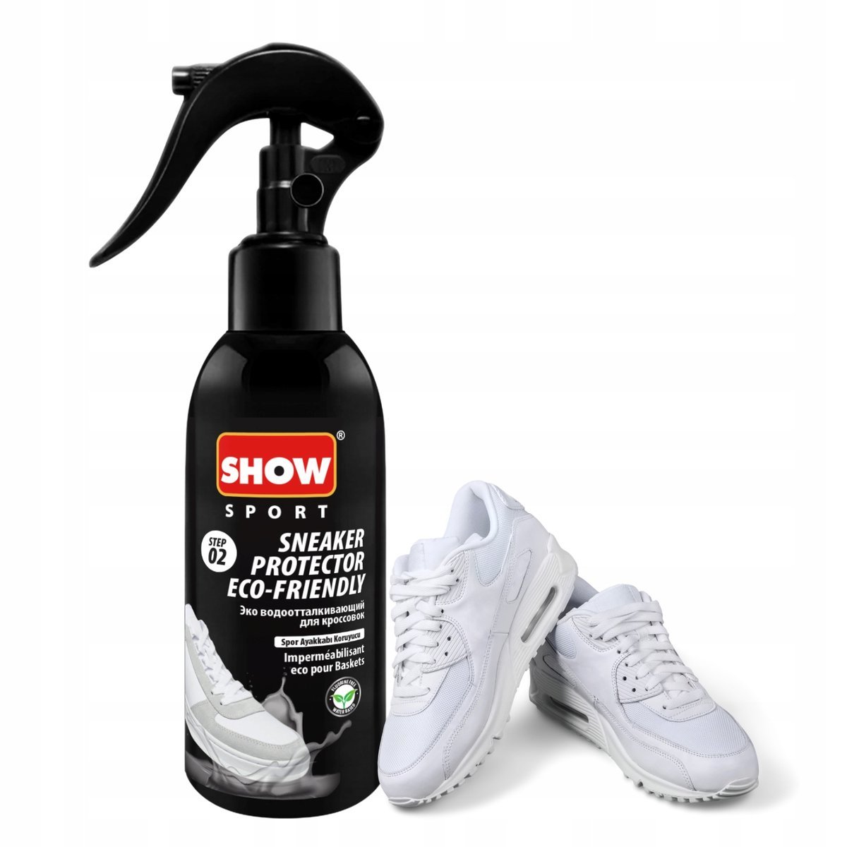 Impregnat do butów SHOW do wszystkich materiałów spray 200 ml