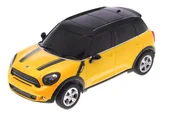 Zabawki zdalnie sterowane - Mini Cooper S Countryman R/C skala 1:24 Rastar 71700 samochód sterowany żółty - miniaturka - grafika 1