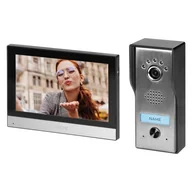 Wideodomofony - Orno ZESTAW WIDEOMOFONOWY JEDNORODZINNY 4 ŻYŁOWY 7'' ACERO - miniaturka - grafika 1