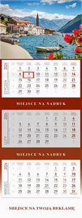 Kalendarz 2024 Trójdzielny Zatoka - Kalendarze - miniaturka - grafika 1