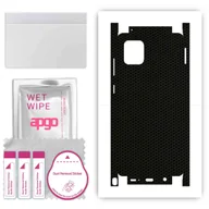 Szkła hartowane na telefon - Folia naklejka skórka strukturalna na TYŁ+BOKI do Samsung Galaxy Note 10 Lite -  Matrix - apgo SKINS - miniaturka - grafika 1