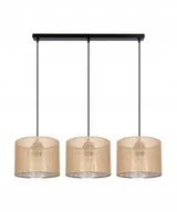 Lampy sufitowe - Lampa wisząca do salonu pokoju żyrandol Boho Led - miniaturka - grafika 1
