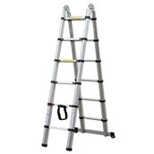 Drabiny - G21 Drabina teleskopowa aluminiowa GA-TZ12-3,8M, 6390452 - miniaturka - grafika 1