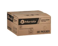 Papier toaletowy - Merida PES301 Papier toaletowy bez gilzy ECONOMY, szary, średnica 12 cm,  długość 125 m, jednowarstwowy,  karton 18 szt - miniaturka - grafika 1