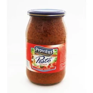 PESTO ROSSO 850G Produkt pasteryzowany PROVITUS - Majonezy i dressingi - miniaturka - grafika 1