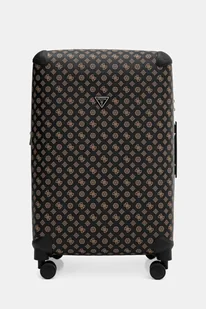 Guess walizka WILDER LARGE kolor brązowy TWHP74 52988 - Walizki - miniaturka - grafika 1